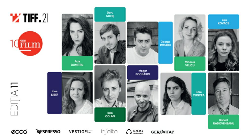 Actorii selectați în programul 10 pentru FILM la TIFF 2022